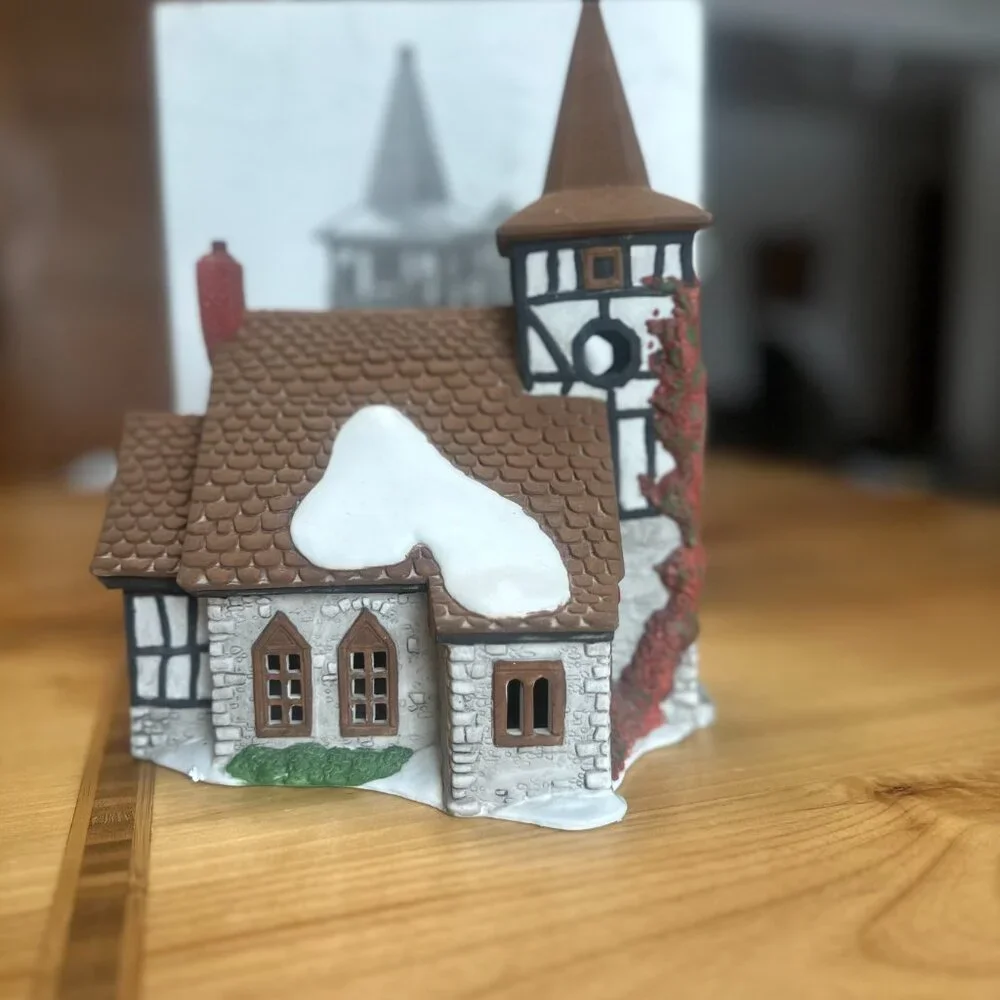 Department 56 Dickens' Village Series Old Michael Church - Picture 2 of 5